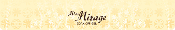 Miss Mirage soak off gel　ミスミラージュ　ソークオフジェル
