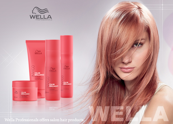 wella Professionals offers salon hair products.